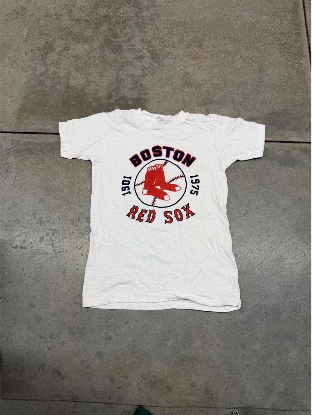 vintage boston red sox world series champions white shirt size xl WOMENS